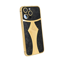 Caviar Luxury 24K Gold Customized iPhone 14 Pro 512 GB Carbon Fiber, UAE Version